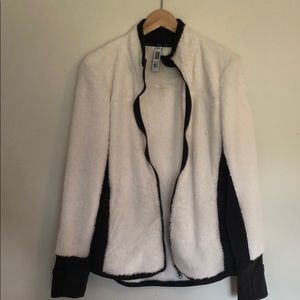 White athletic jacket